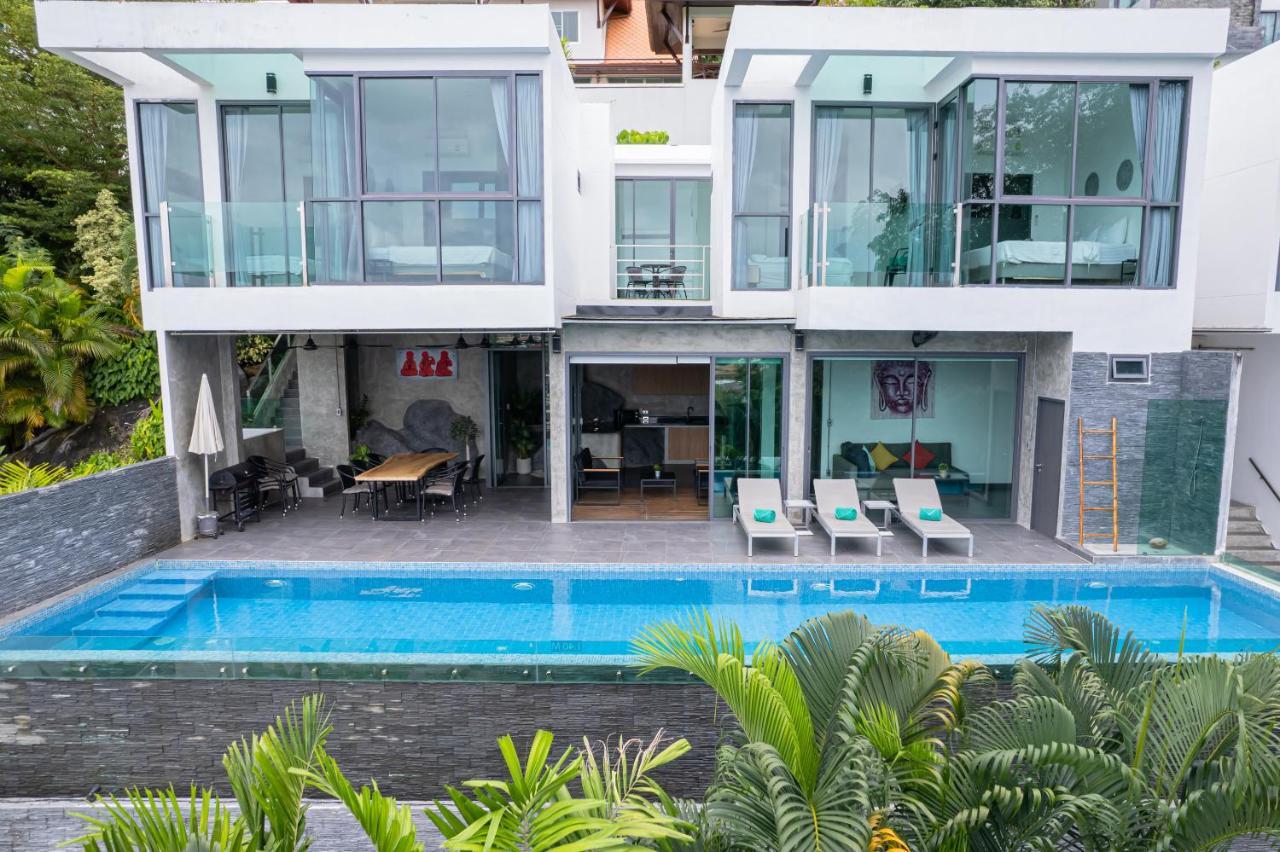 Baan Saint-Tropez Seaview Villas Kata Beach Exterior foto