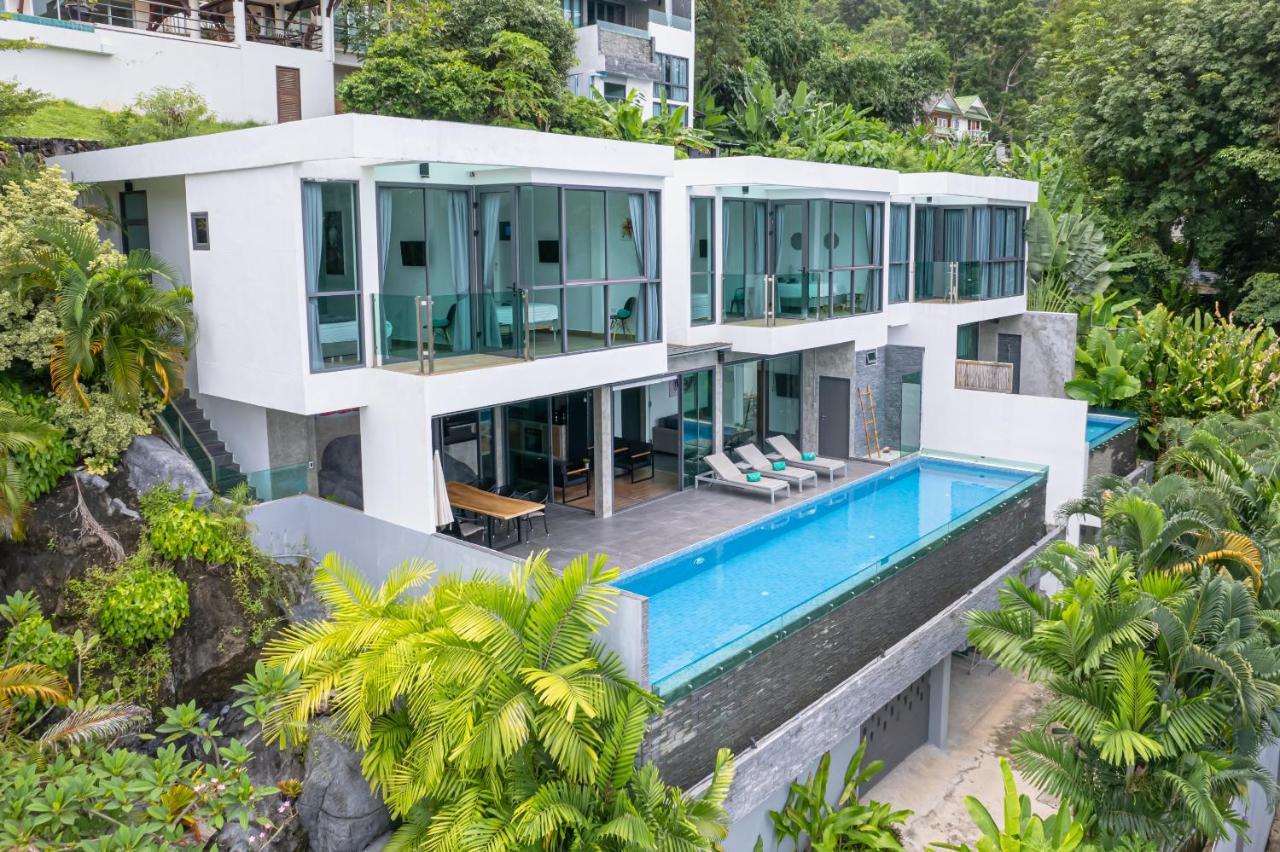 Baan Saint-Tropez Seaview Villas Kata Beach Exterior foto