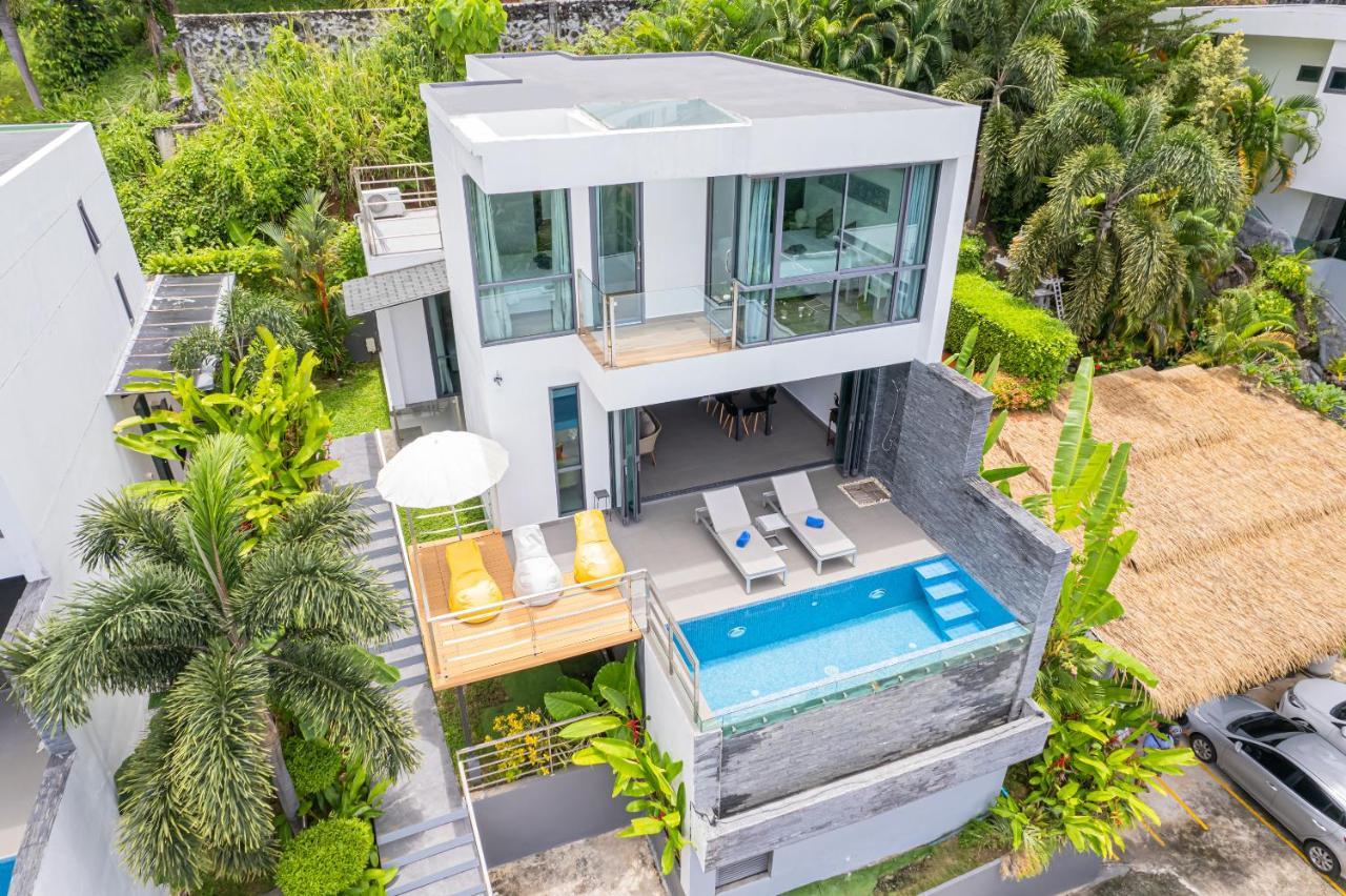Baan Saint-Tropez Seaview Villas Kata Beach Exterior foto