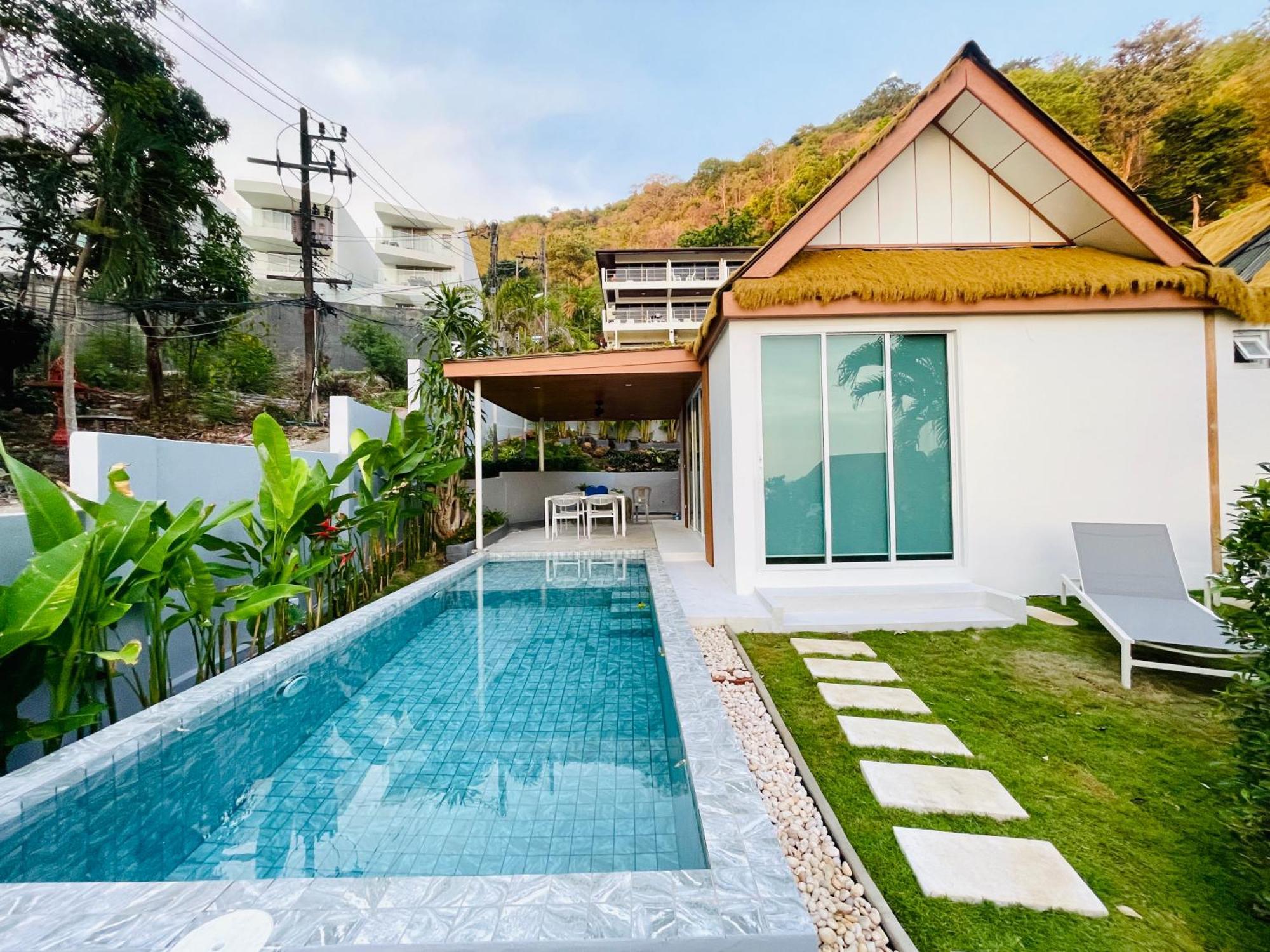 Baan Saint-Tropez Seaview Villas Kata Beach Exterior foto